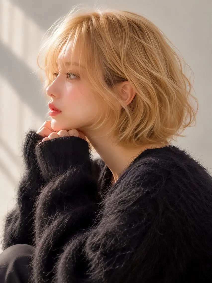 ショート カラー 💐大人ヘア/骨格 補正/りゅうき💐のヘアスタイル