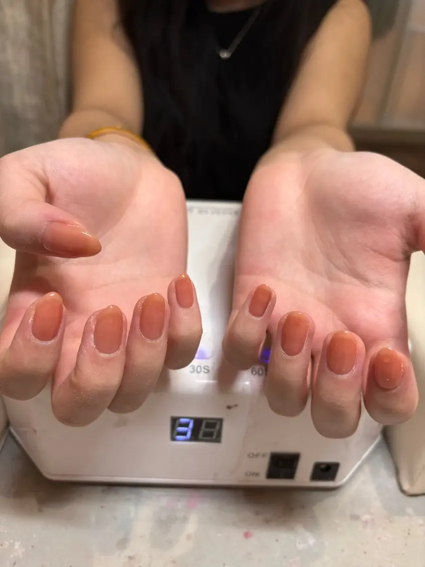 ネイル ワンカラーネイル 本八幡駅 yukaのネイルデザイン