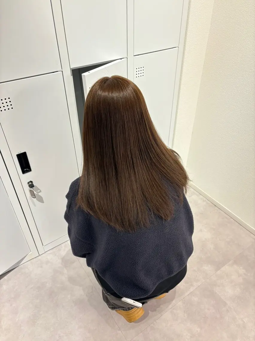ロング カラー カット トリートメント 【SASE】大人上品 💍/ユウガ⭐️のヘアスタイル