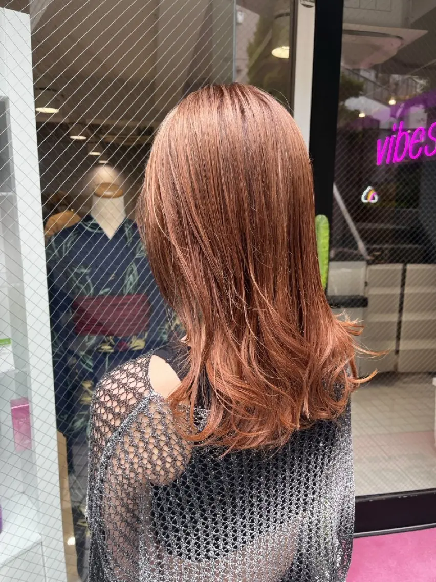 ❣️当日予約OK🙆♀️❣️🫧【透明感カラー✨️】ブリーチ+カラー🫧の写真