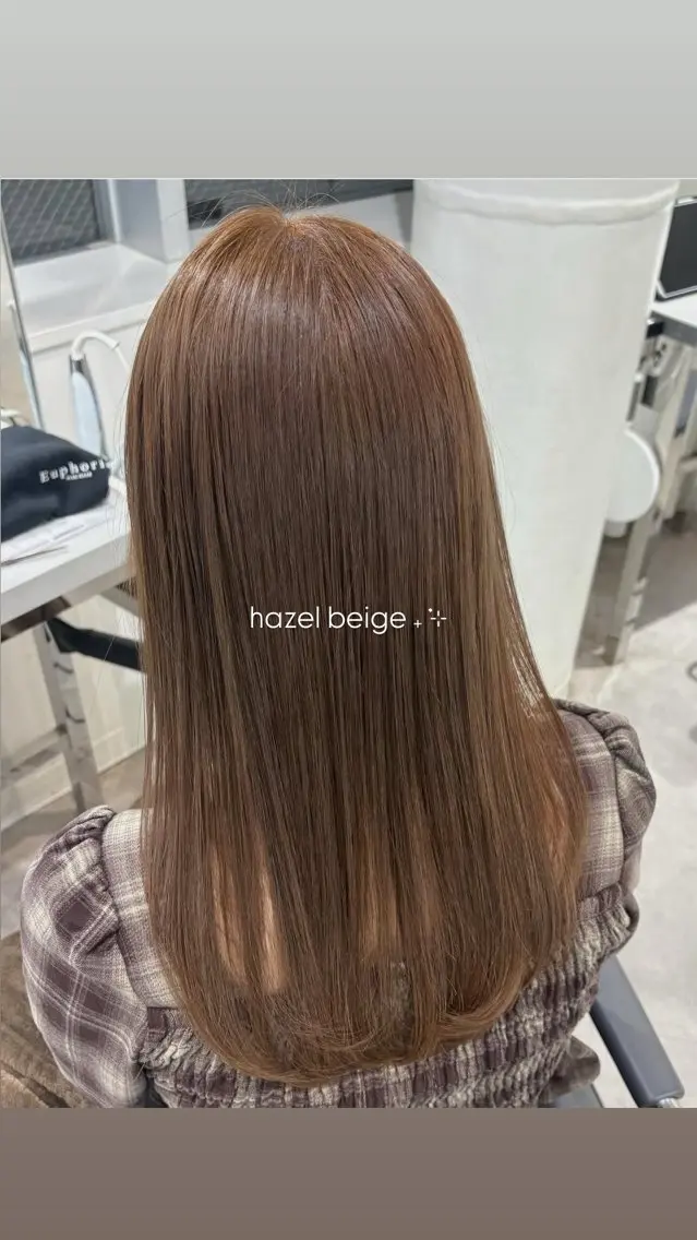 ロング カラー ヘアカラー トリートメント カットモデル/渋谷 ソナのヘアスタイル