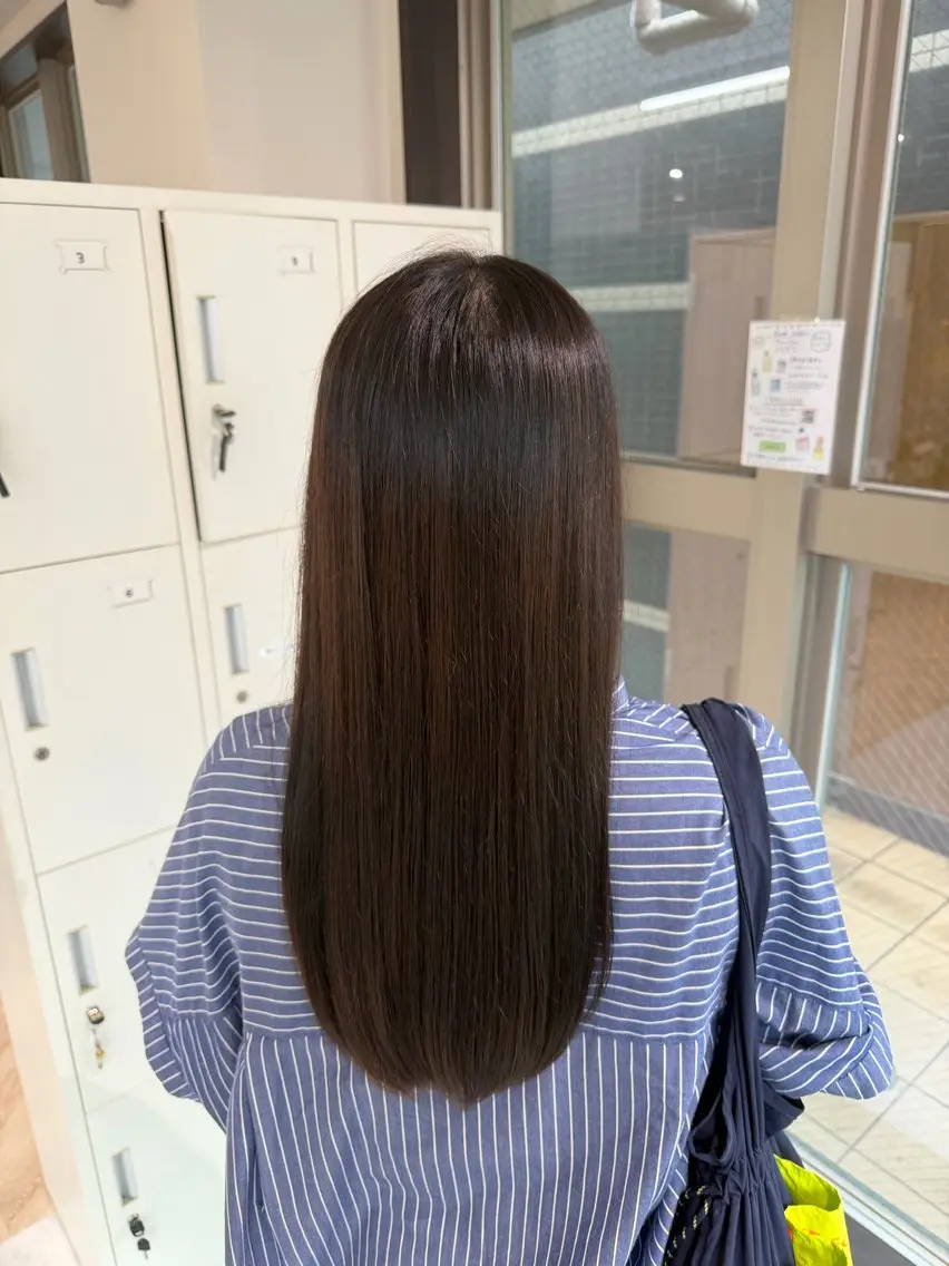 カラー アッシュ ヘアカラー 佐藤 杏樹🍀のヘアスタイル