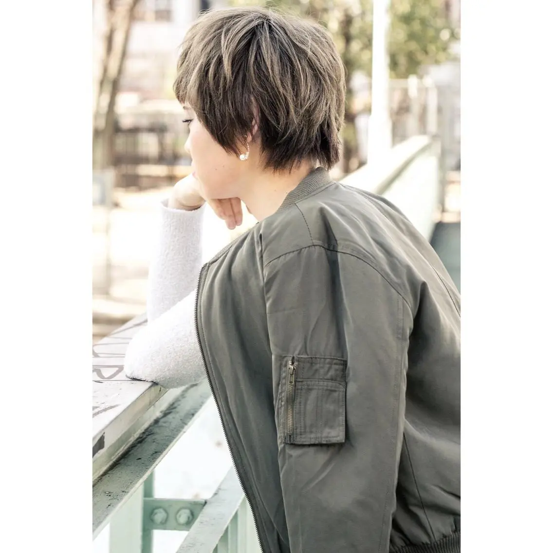 ショート EIGHT plum TOKIOリミテッドのヘアスタイル
