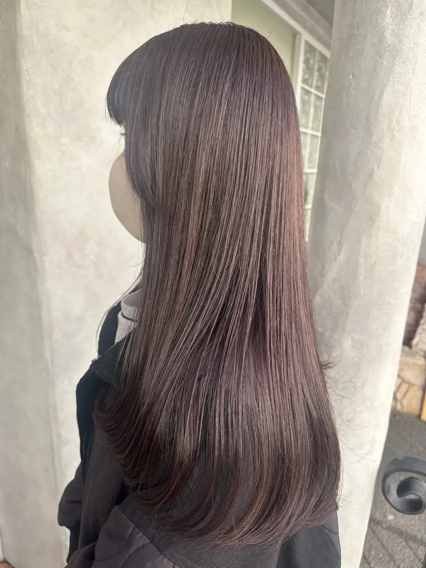 ロング 北原 亮のヘアスタイル