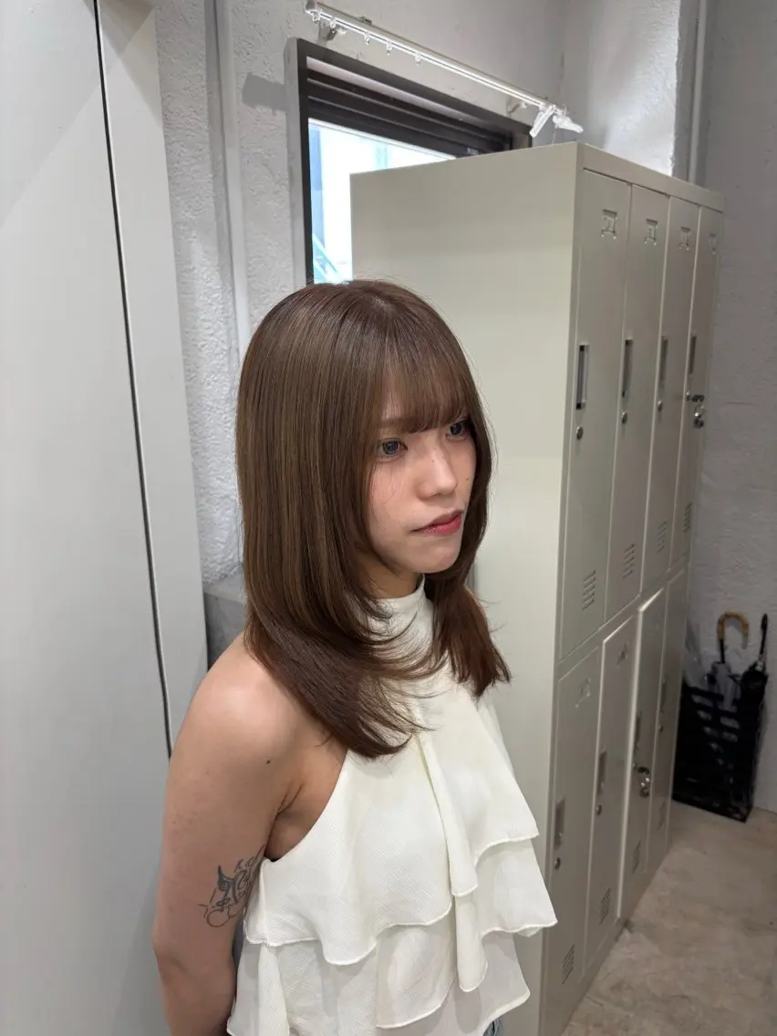 ロング カラー Core茶屋町 HINATAのヘアスタイル