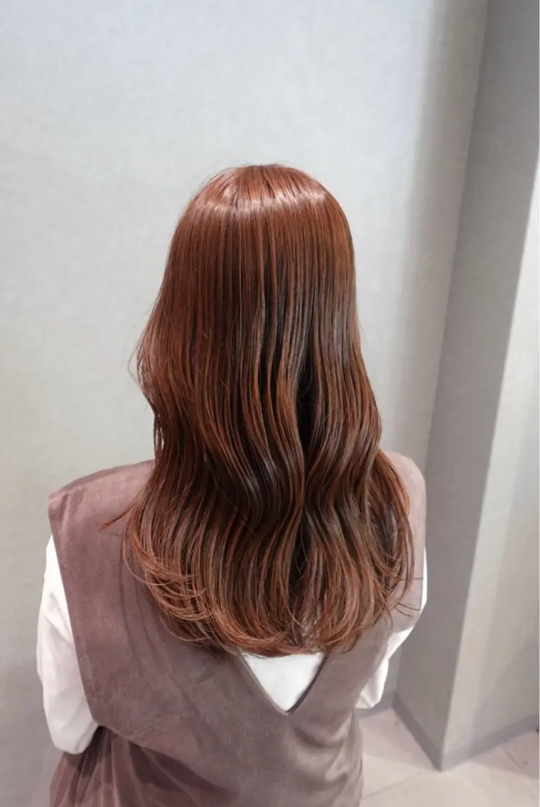セミロング カラー Chouette .ayakaのヘアスタイル