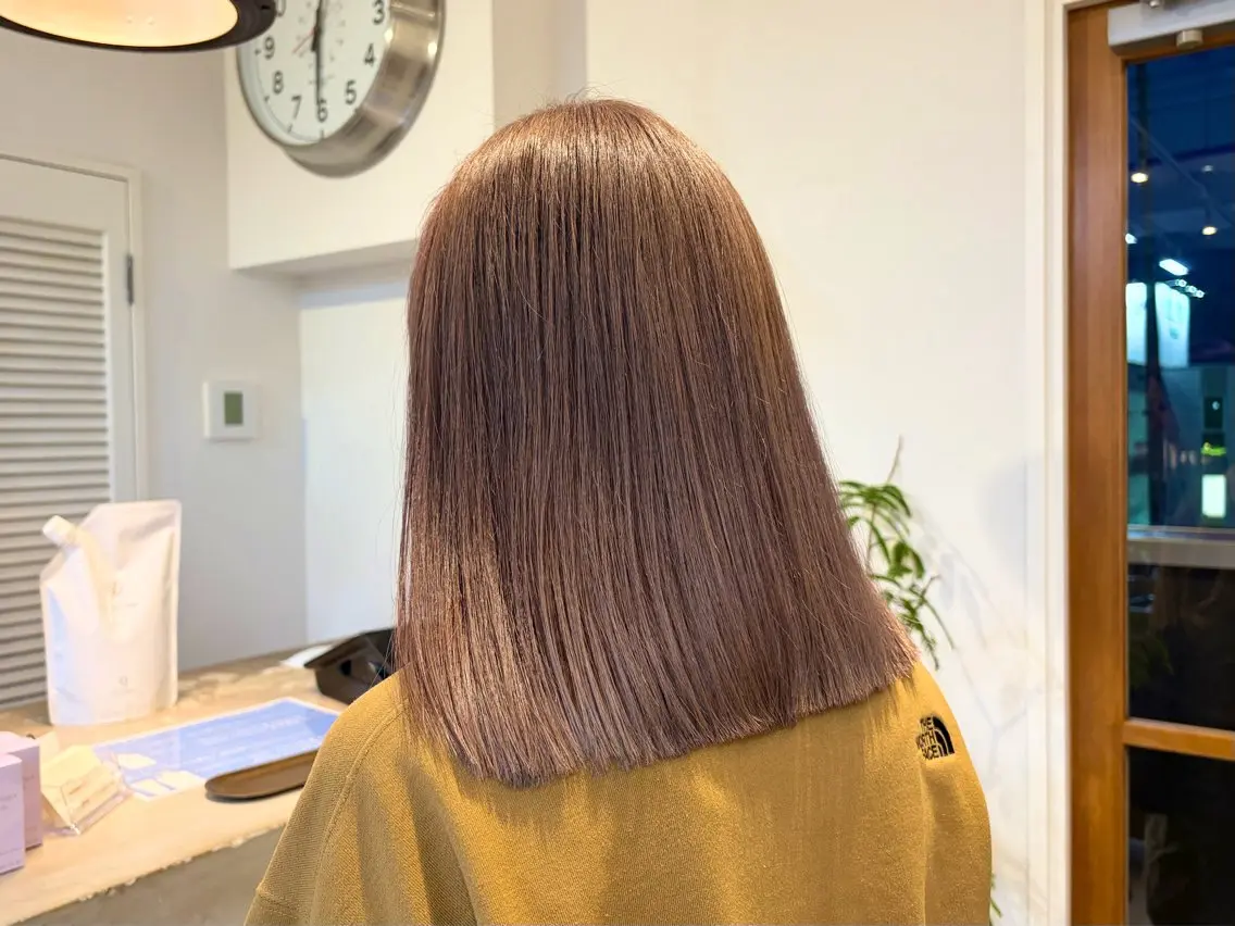 セミロング カラー ヘアカラー 樽田 琉玖のヘアスタイル