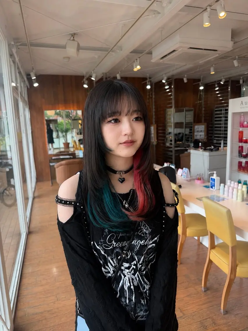 🎀カラー+Aujua髪質改善トリートメント🎀(白髪染めも可🙆♀️)の写真