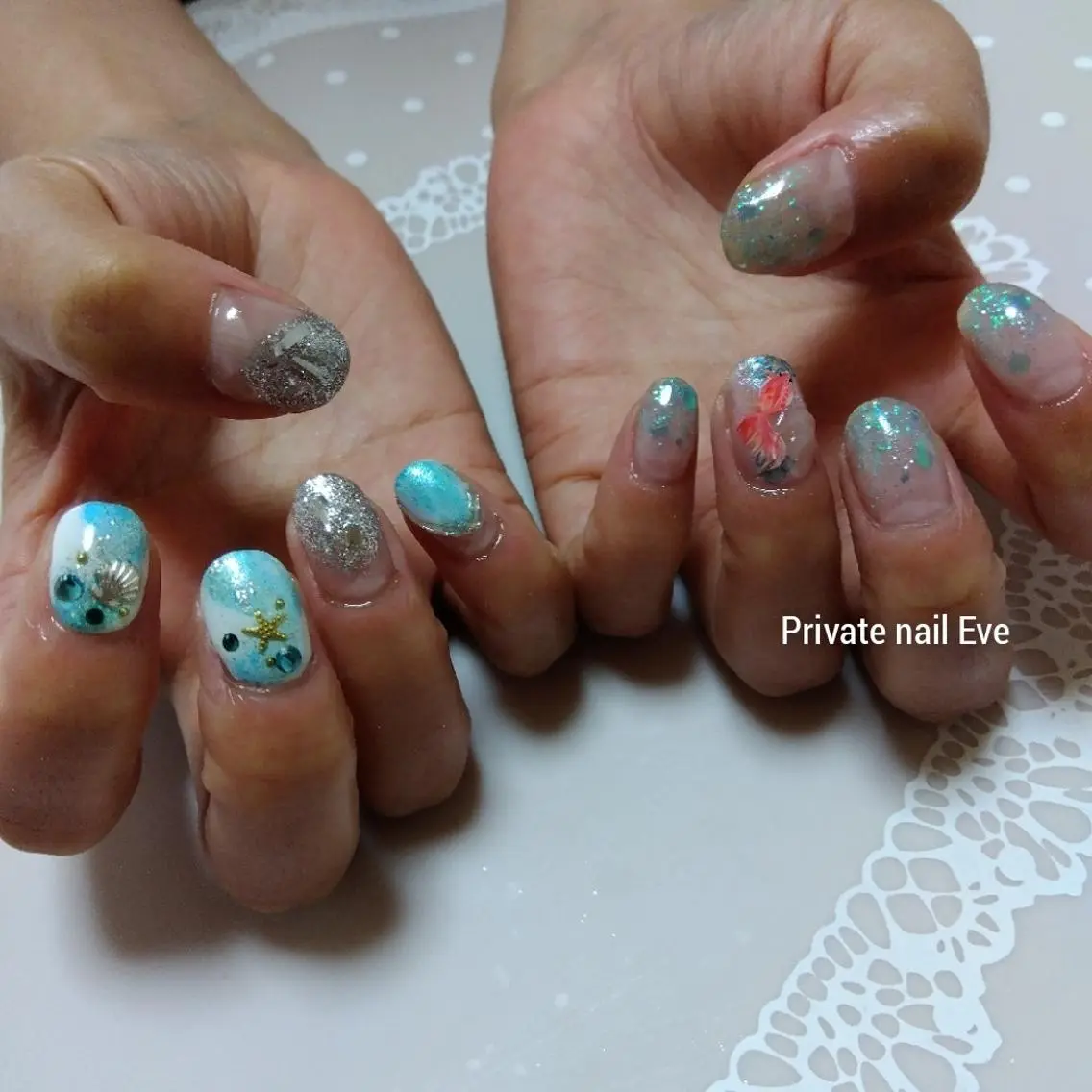ネイル ニュアンスネイル ハンドネイル ネイル junkoのネイルデザイン