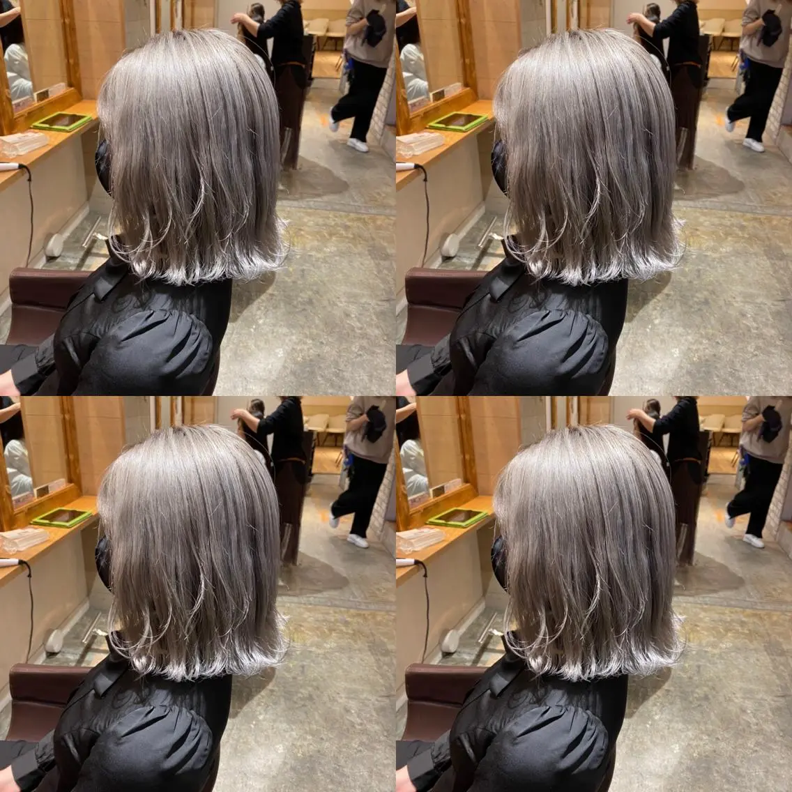 ミディアム カラー レイヤー×艶髪特化 マネージャー安藤光司のヘアスタイル
