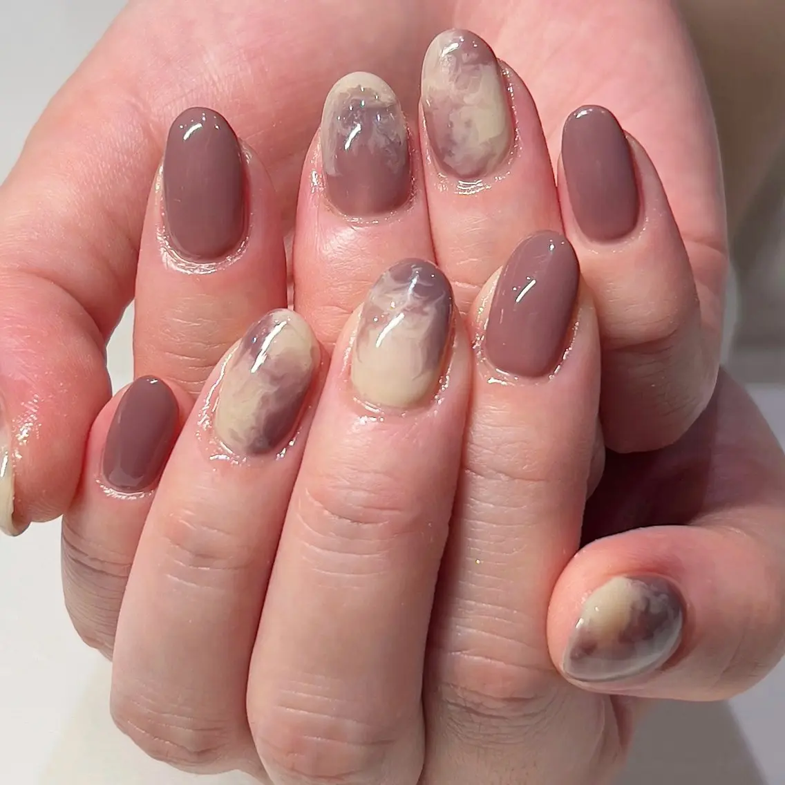 ネイル ハンドネイル ネイリストYuri シェルウェリナ船橋のネイルデザイン