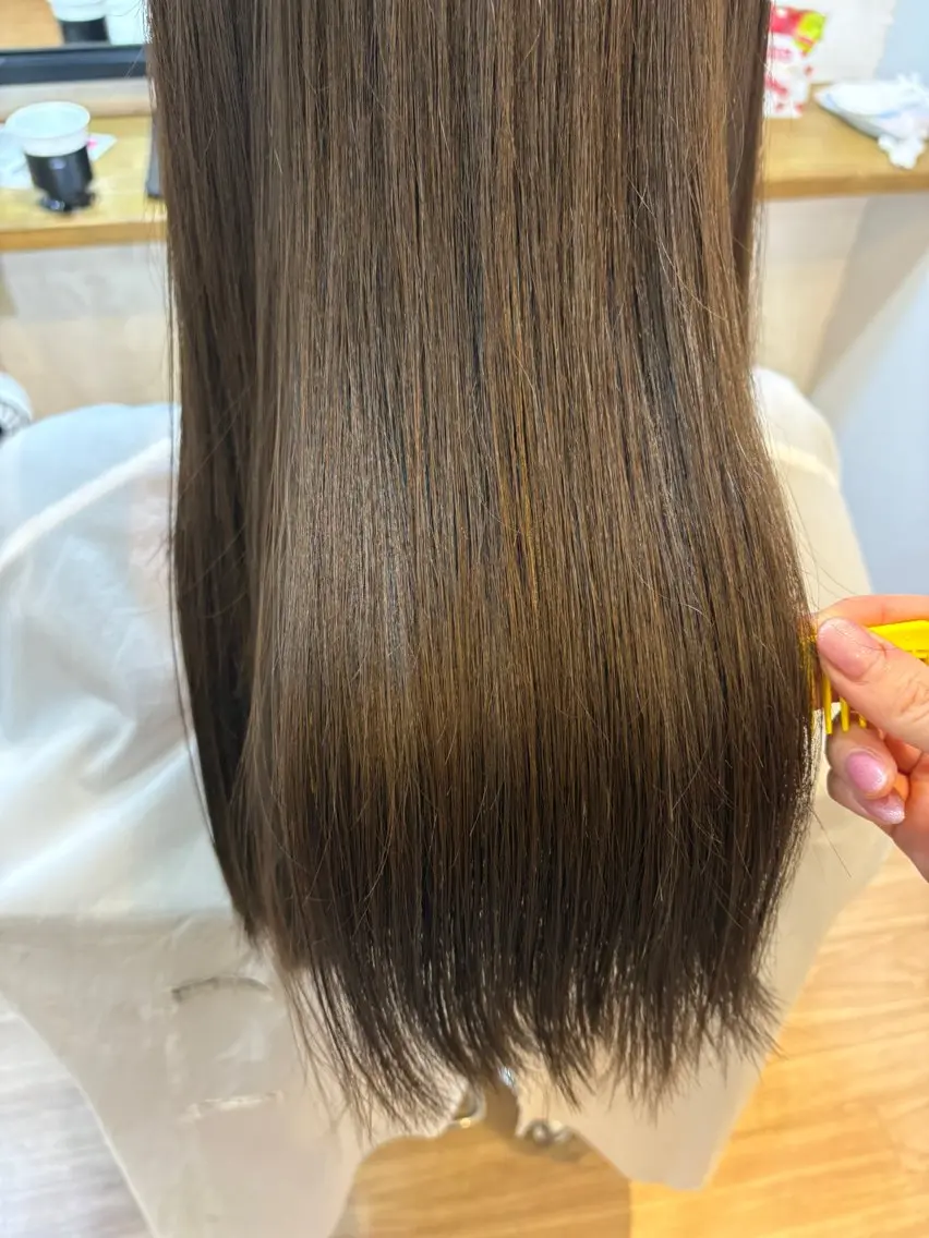 カラー カット ヘアカラー トリートメント 韓国ヘアー🇰🇷 MIWAのヘアスタイル