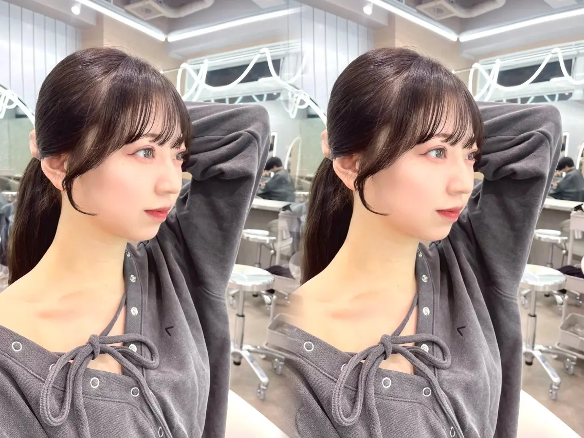セミロング カラー カット ヘアカラー トリートメント 縮毛矯正ブリーチなし 🍒❤ゆうきのヘアスタイル