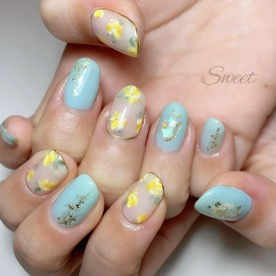ネイル sweet 仲野陽子のネイルデザイン