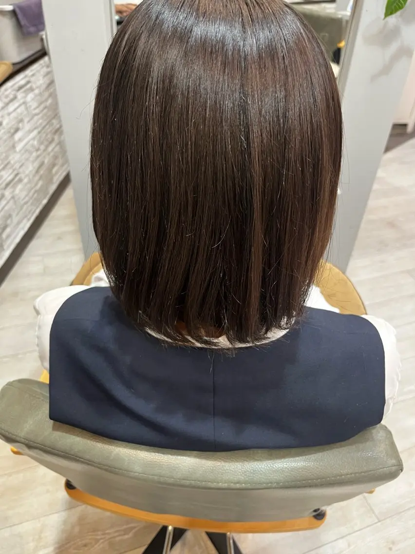 ミディアム カット ヘアカラー カットモデル募集🔥 / RENのヘアスタイル