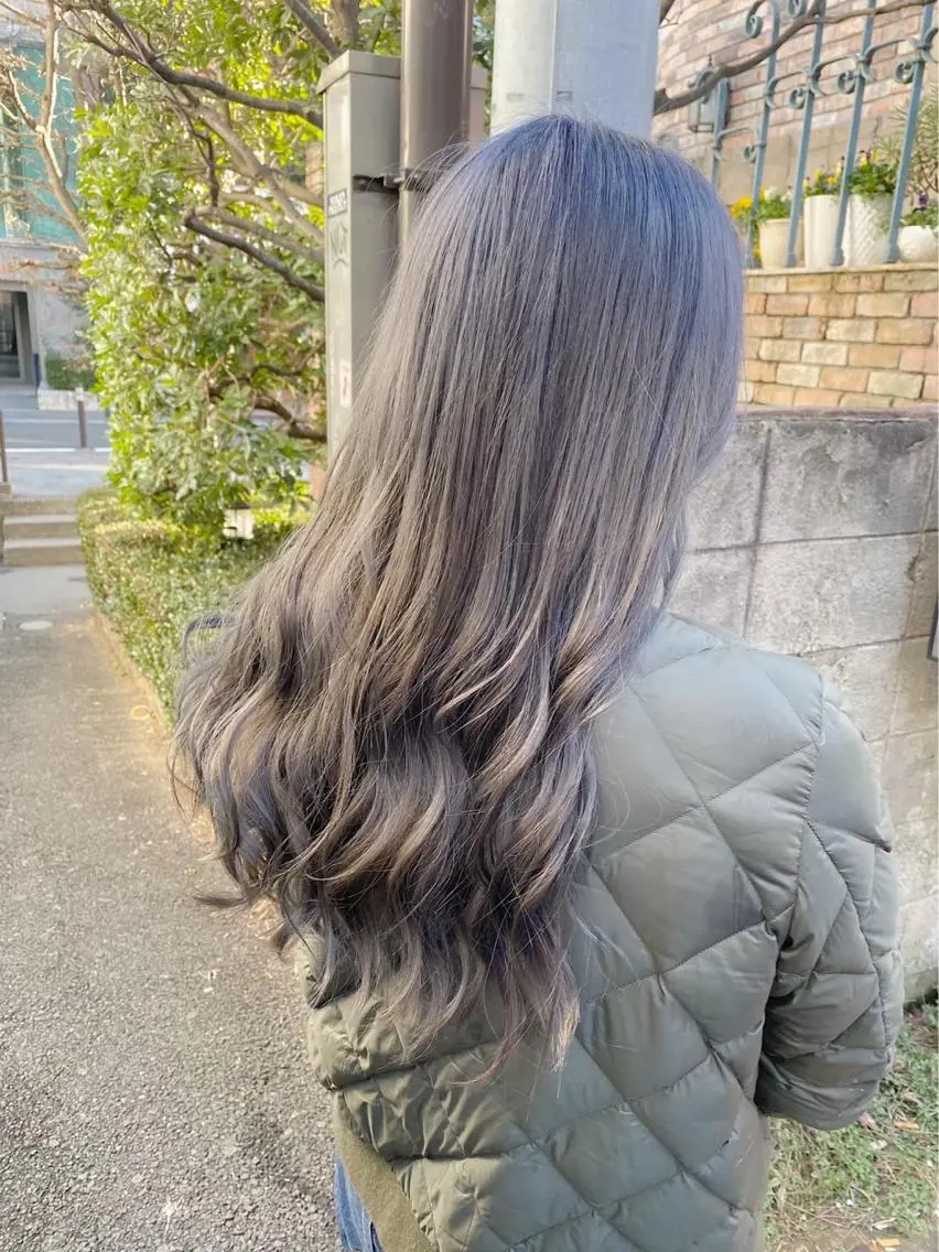 ✂︎前髪カット✂︎➕🍎透明感カラー🍎➕🎀ダメージ補修トリートメント🎀の写真