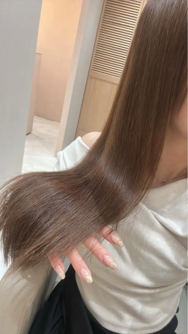 カラー ヘアアレンジ 🫧赤み消し*艶髪 nanami🫧のヘアスタイル