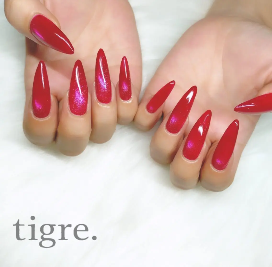 ネイル ハンドネイル tigre .のネイルデザイン