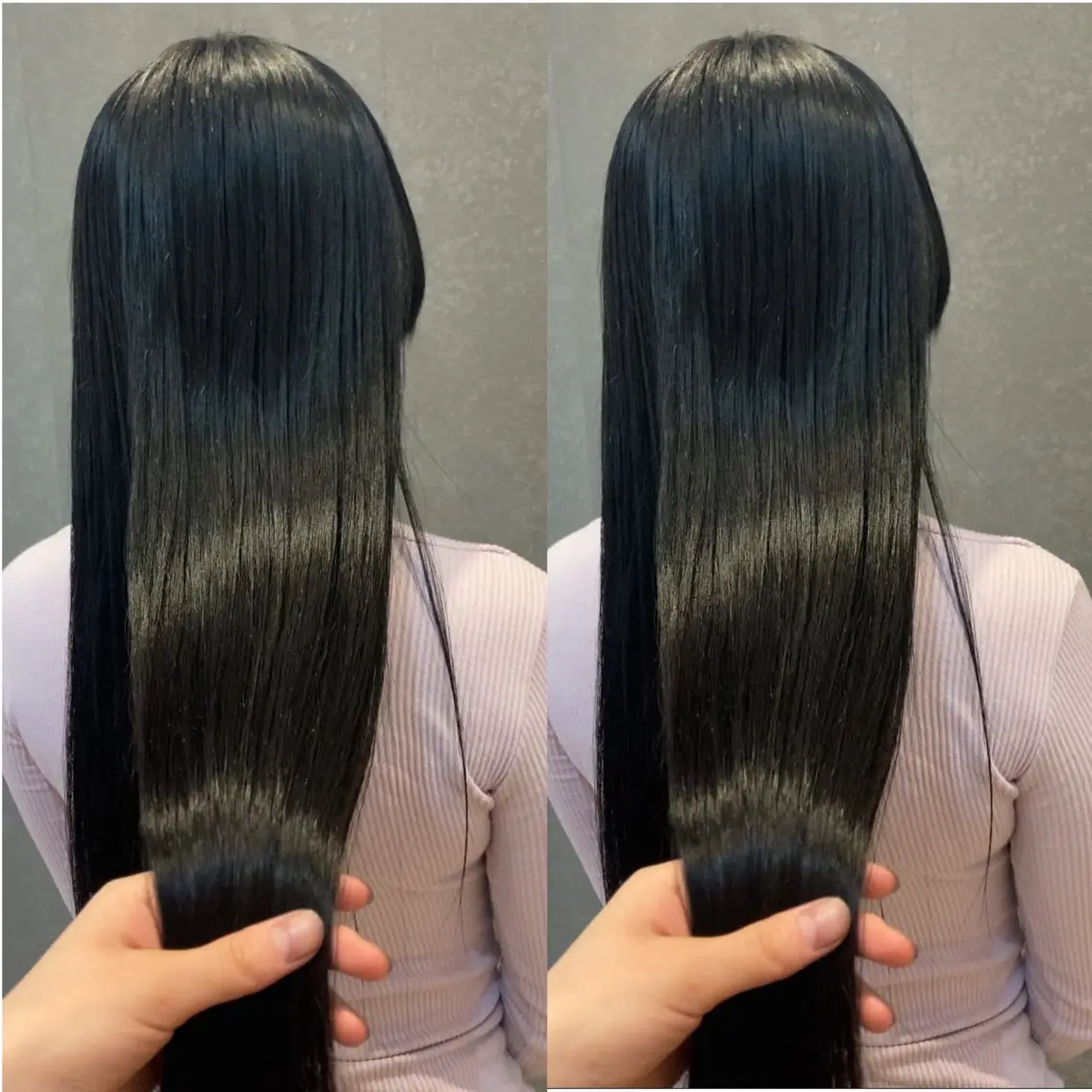ロング カラー 髪質改善 ロング トリートメント み うのヘアスタイル