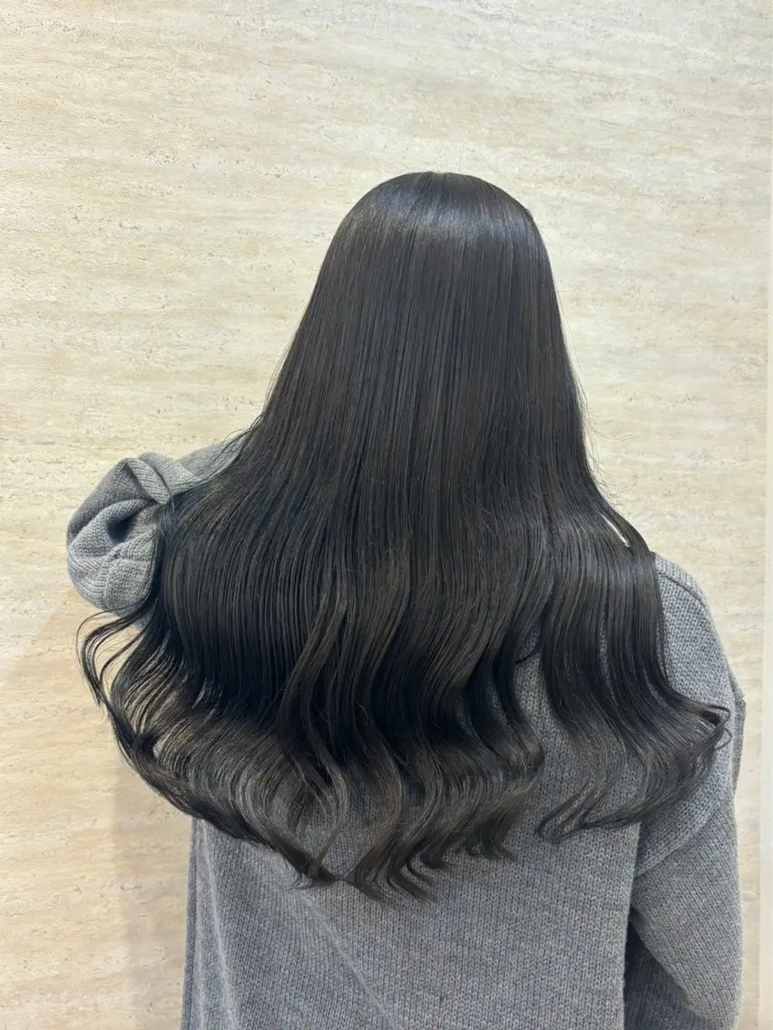 ロング カラー 【メンズ特化】池袋 韓国スタイル飯塚のヘアスタイル