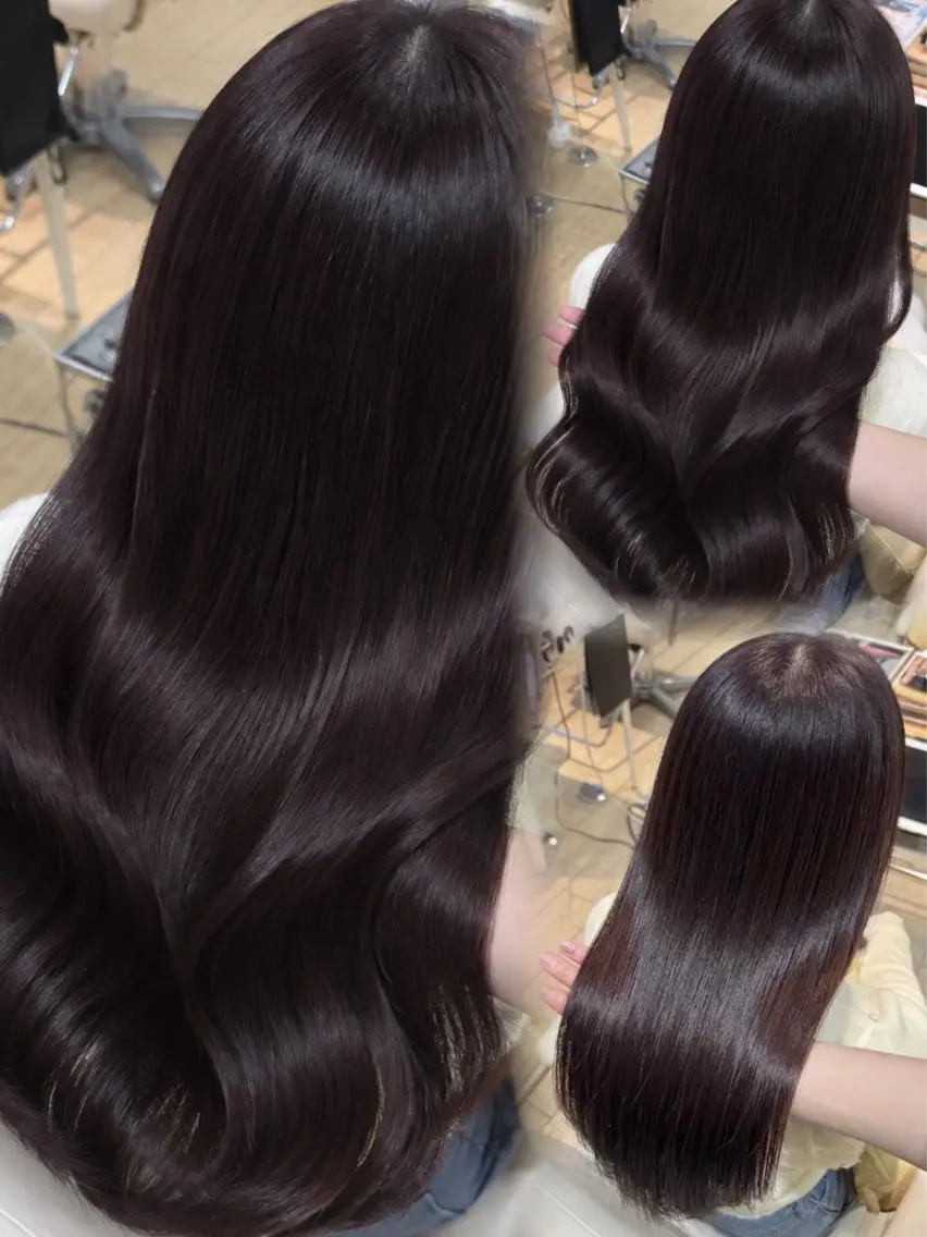 セミロング トリートメント ヘアカラー トリートメント 表参道/アレンジ💐 /艶カラー/kahoのヘアスタイル