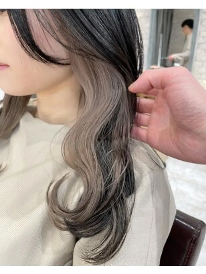 ミディアム レイヤー・カット モデル・こうたのヘアスタイル