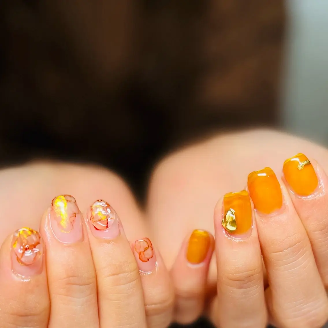 ネイル アートネイル ハンドネイル nailオーデリー 名東高針店のネイルデザイン