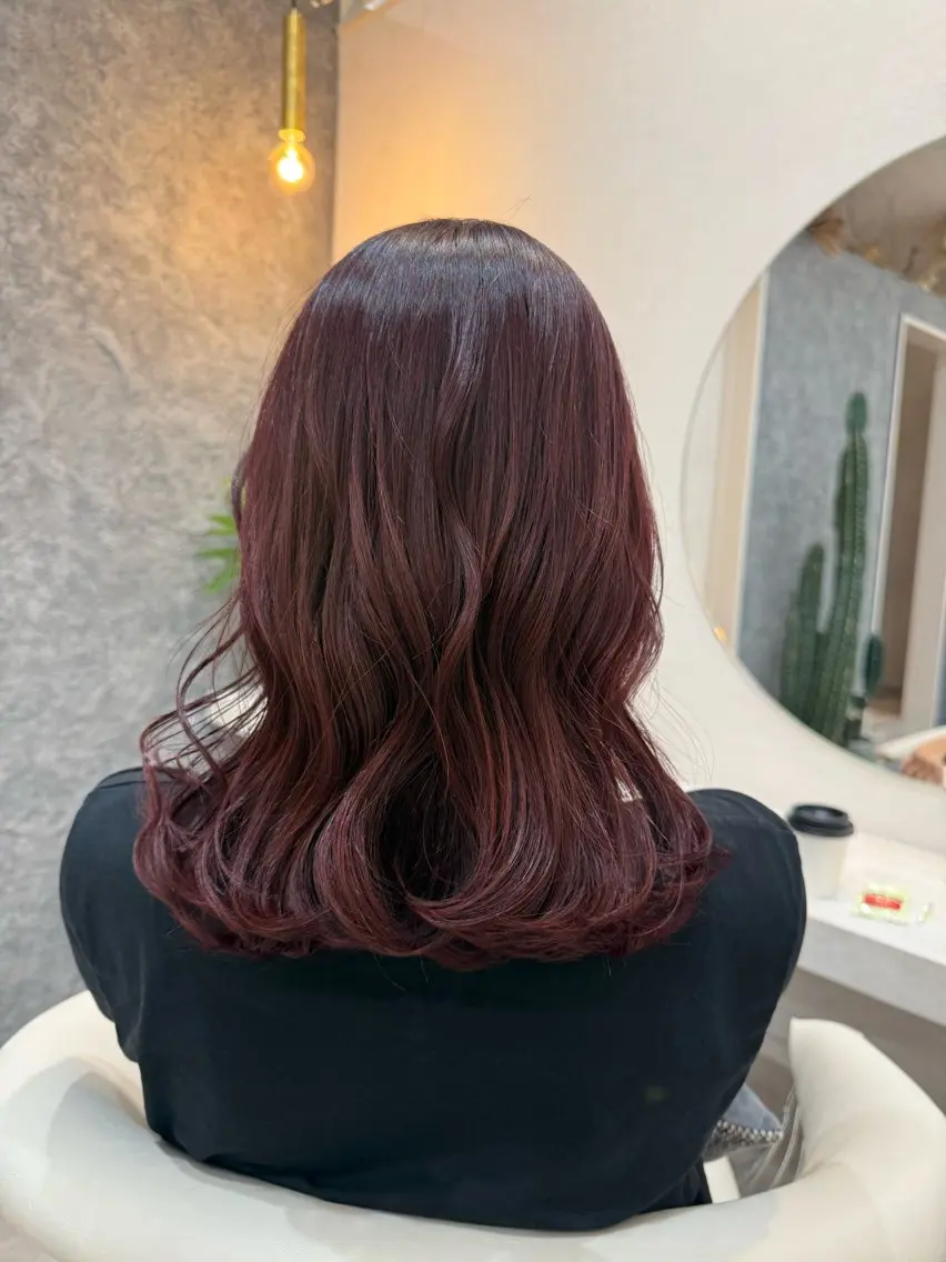 ミディアム 🌼UNIKAore 窪木莉奈🌼のヘアスタイル
