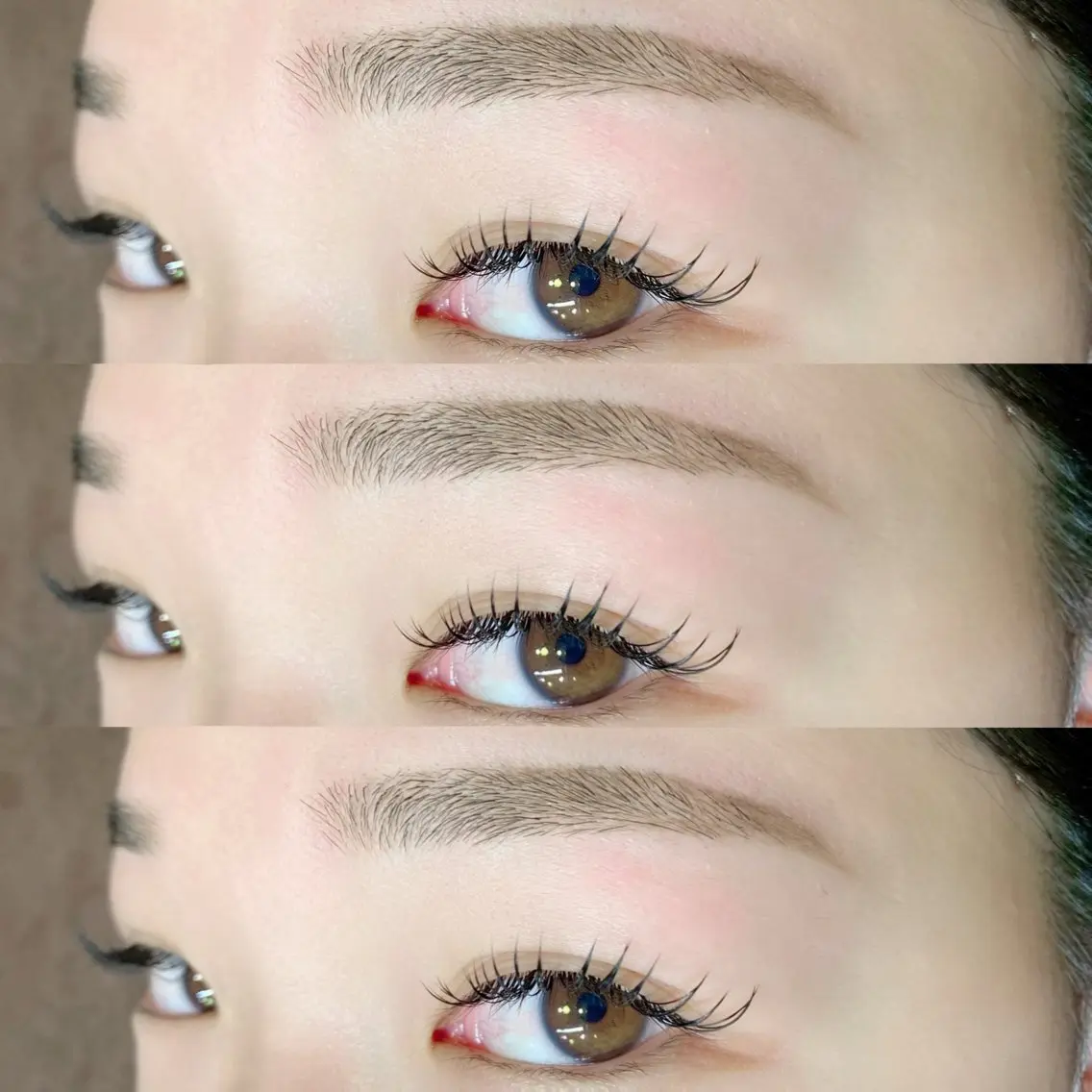 マツエク・マツパ バインドロック 束感まつ毛 ヘアメイクピカソ 髙井久美のマツエク・マツパデザイン