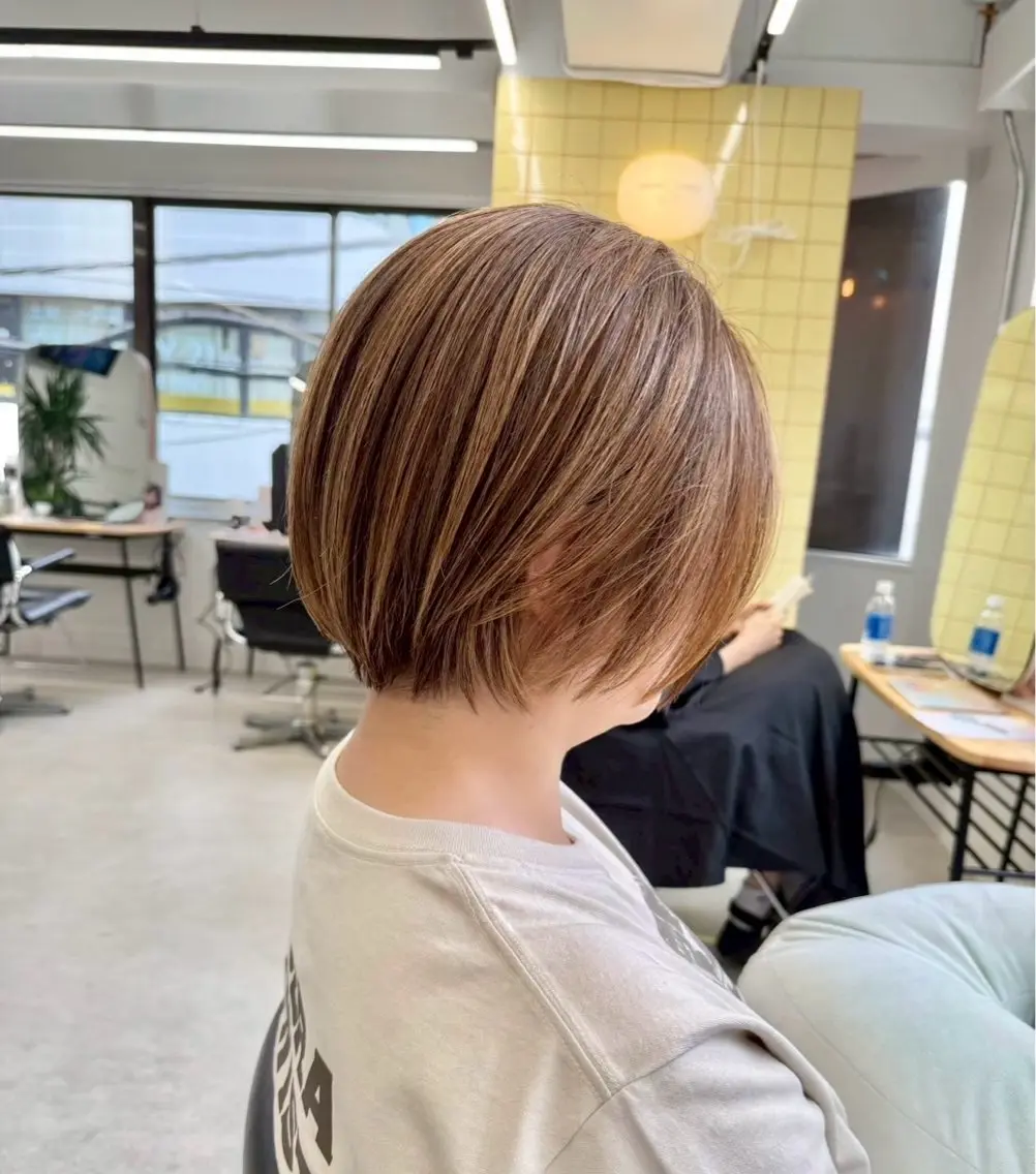 ショート ショートカット募集/ モカのヘアスタイル