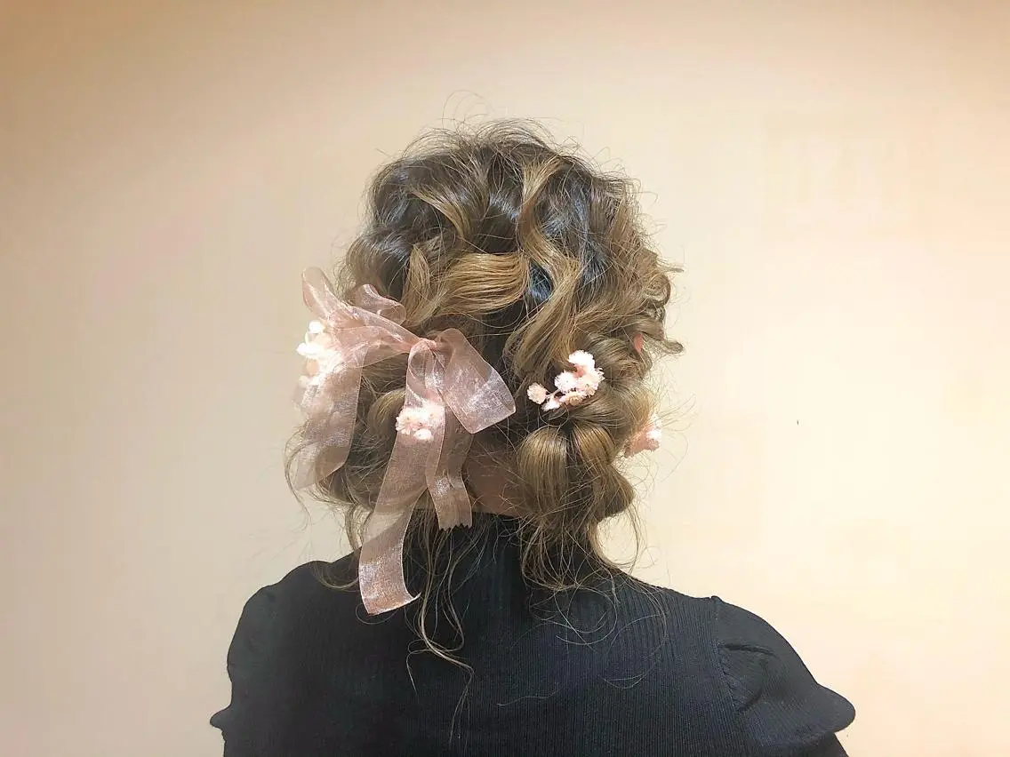 セミロング 学生 Hair&Make Nahoのマツエク・マツパデザイン