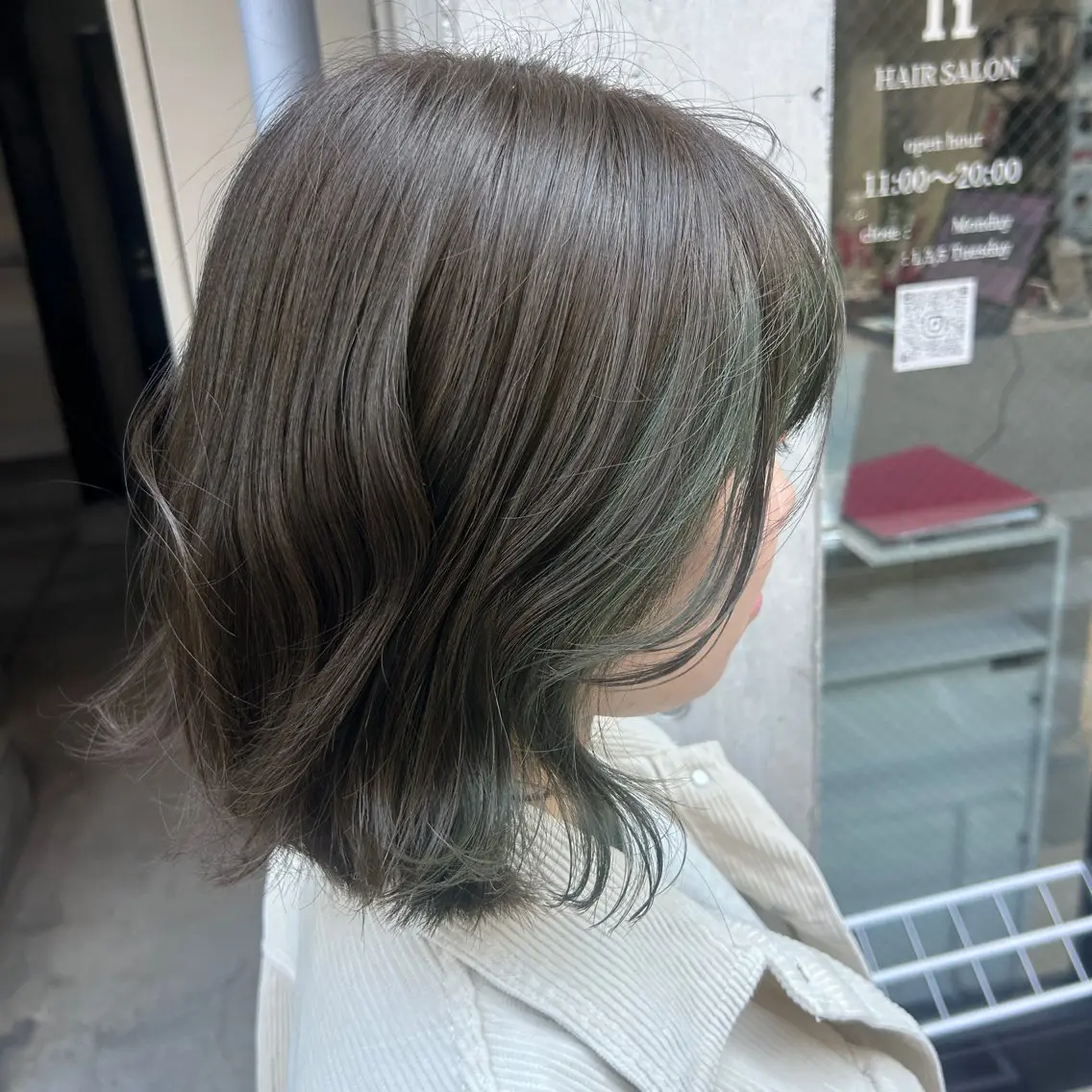 ミディアム 舟橋 りんかのヘアスタイル