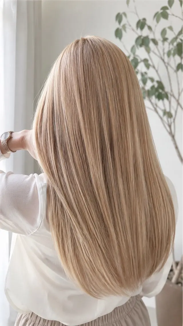 ロング カラー 水 川のヘアスタイル