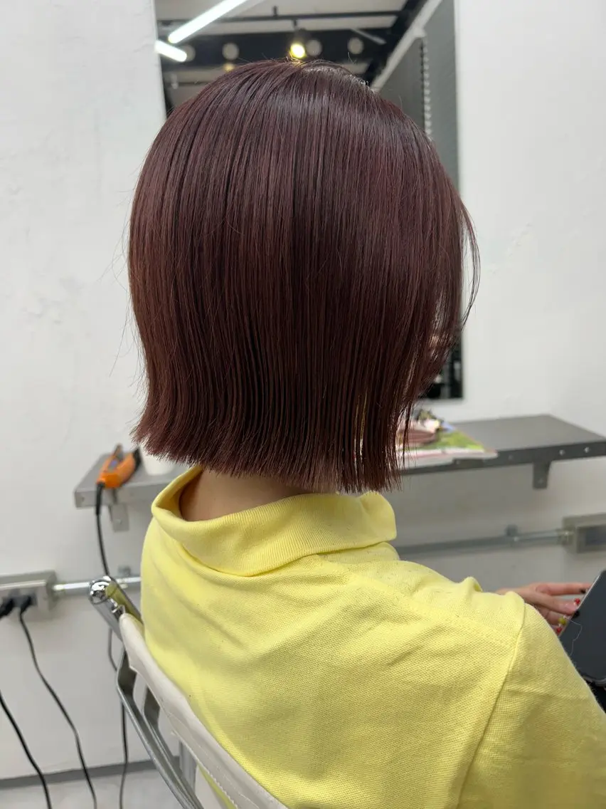 レディースカット+ワンカラーの写真