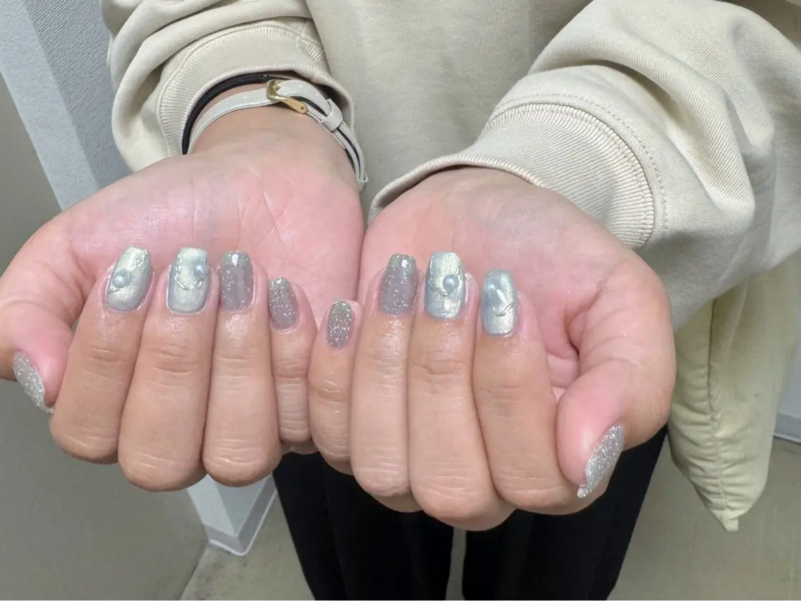 ネイル ハンドネイル MARU NAIL Hinaのネイルデザイン