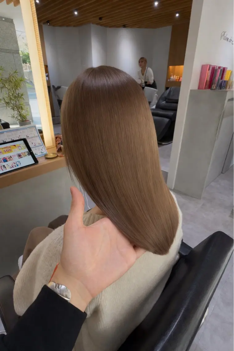 ロング カラー ヘアカラー トリートメント レイヤーカット/ ブリーチカラー/雅人のヘアスタイル