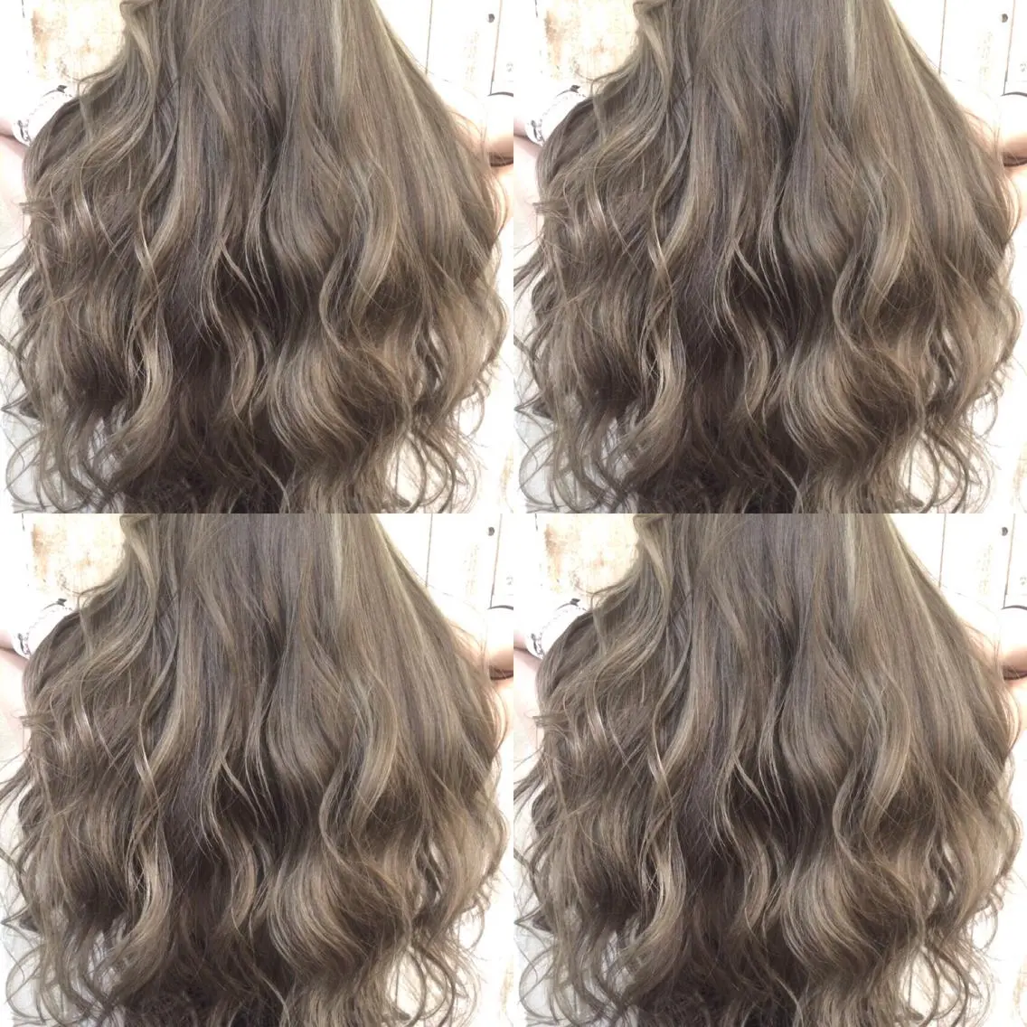 ロング カラー バレイヤージュ レイヤーカット 井上 一平のヘアスタイル