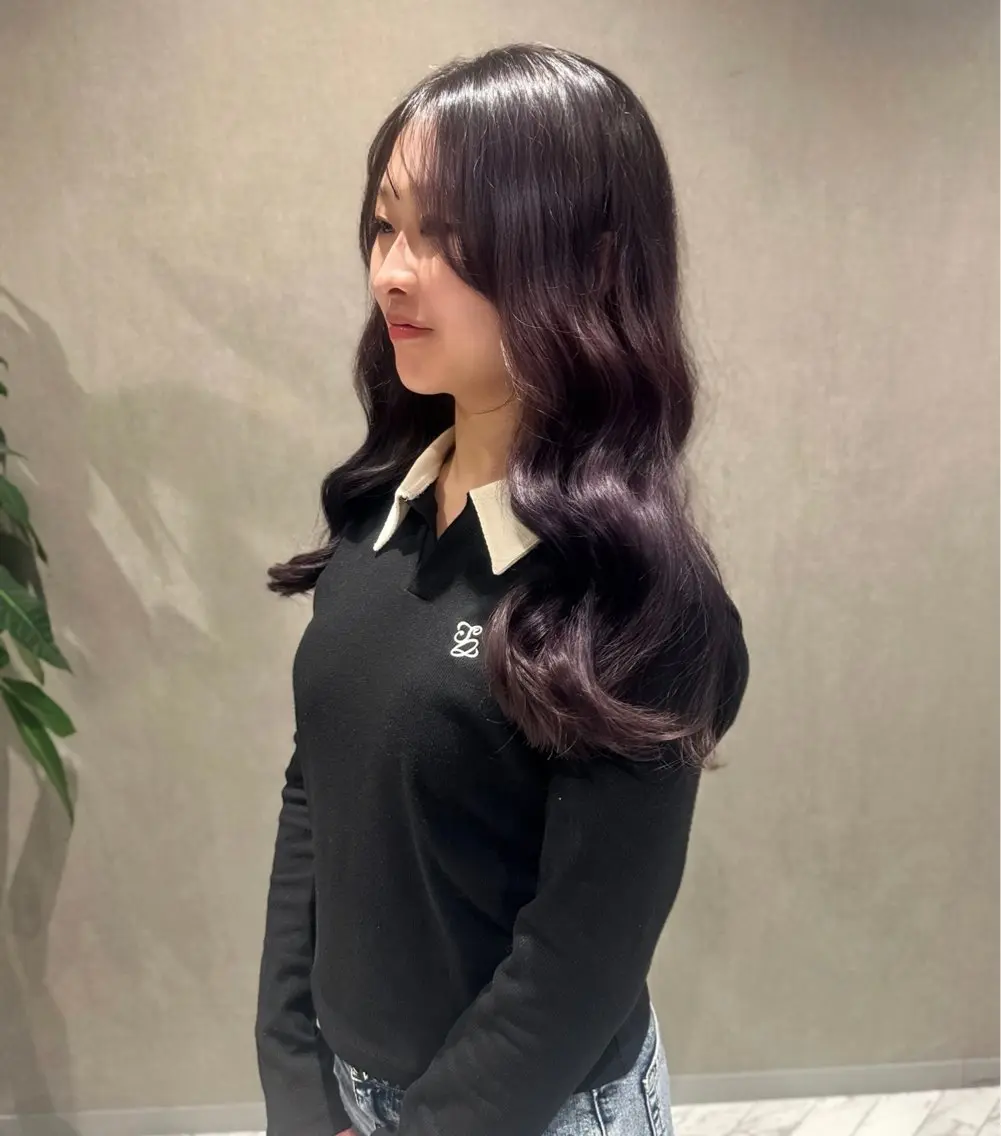 ロング カット ヘアカラー 村井隆仁/上品/ 海外風/栄/矢場町のヘアスタイル
