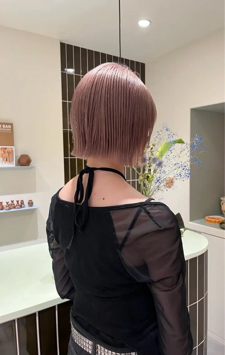 🛁ブリーチ込みダブルカラー🛁(色持ちをよくしてくれるトリートメント込み)の写真