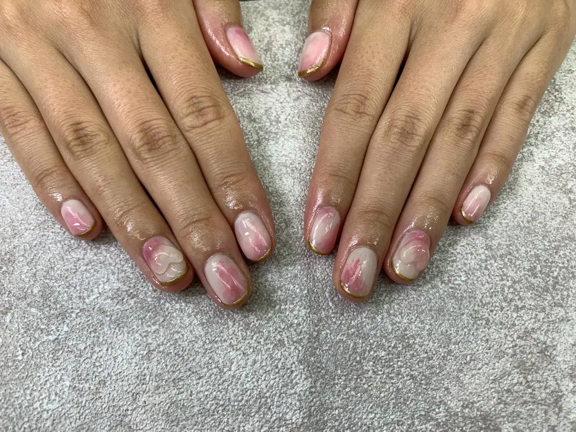 ネイル フレンチネイル belalua nail&eyeのネイルデザイン