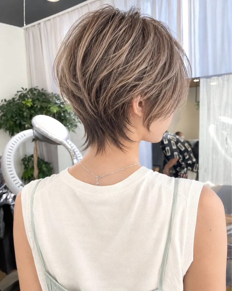 【ウルフショート】✨️‪‬似合わせショートカット‪‬✨️クイックヘッドスパ付き！の写真