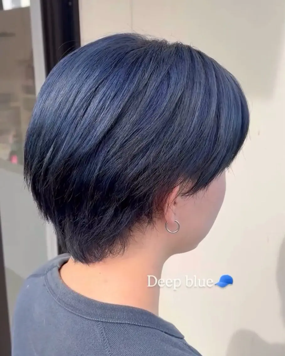 ショート カラー ヘアカラー ハイトーン、カラー 特化⟡.·すわ☁️のヘアスタイル