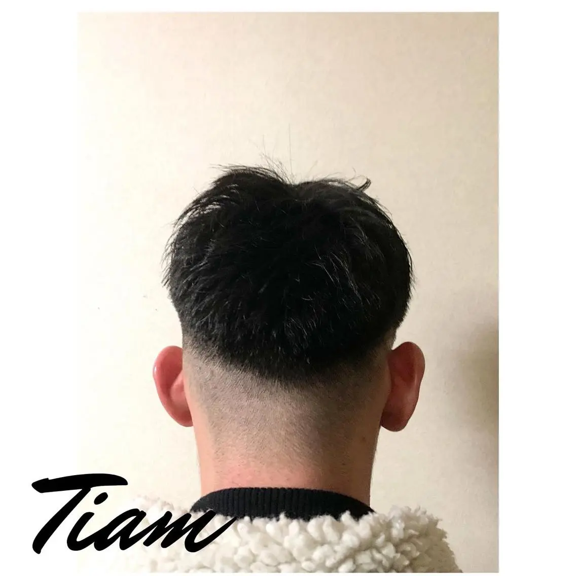メンズ フェードカット 藤原 健人のヘアスタイル
