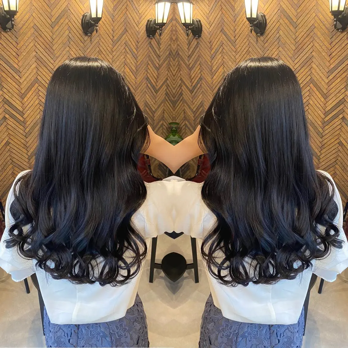 ロング カラー tocca 💜石田愛結💜のヘアスタイル