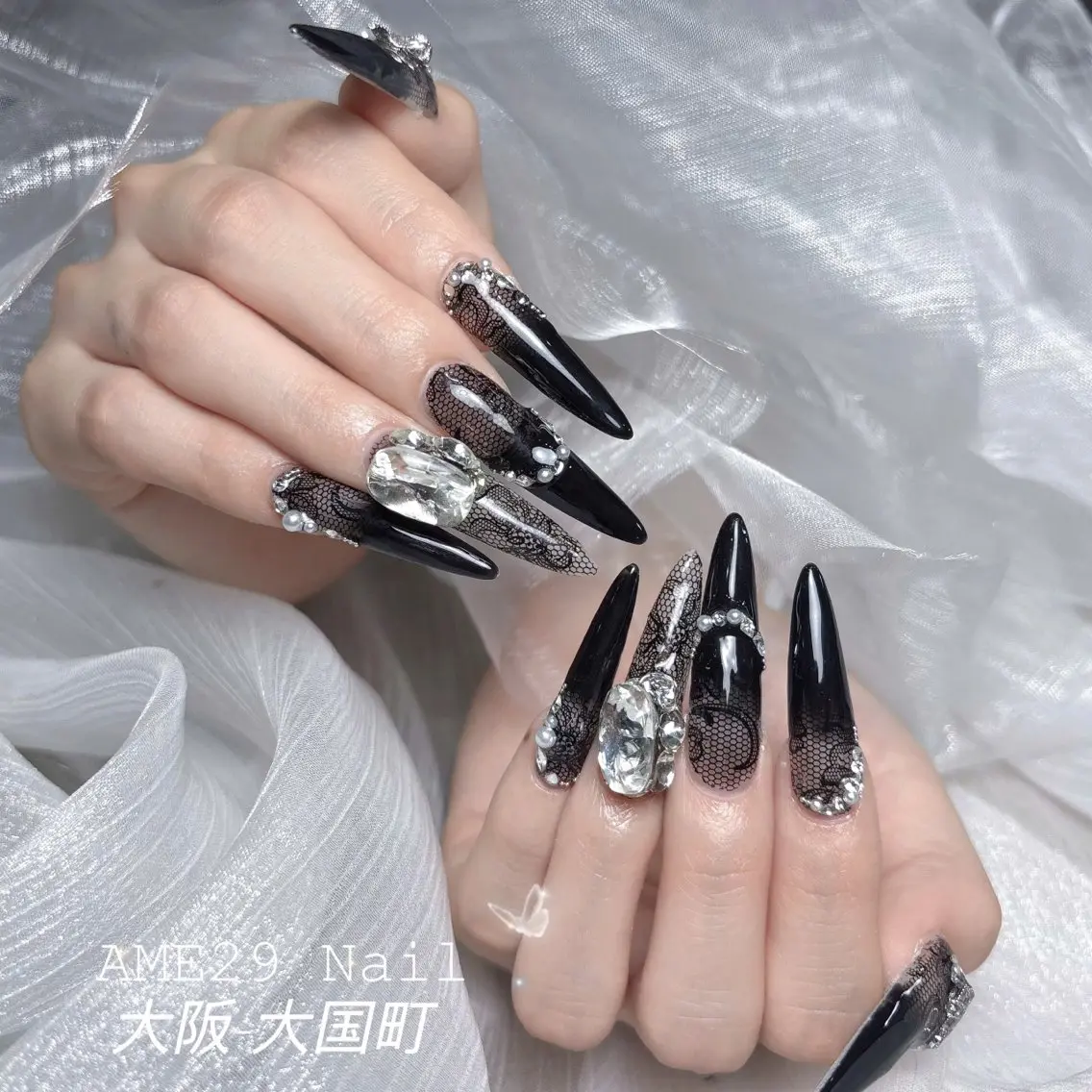 ネイル アートネイル スカルプネイル AME29 Nail ネイルサロンのネイルデザイン