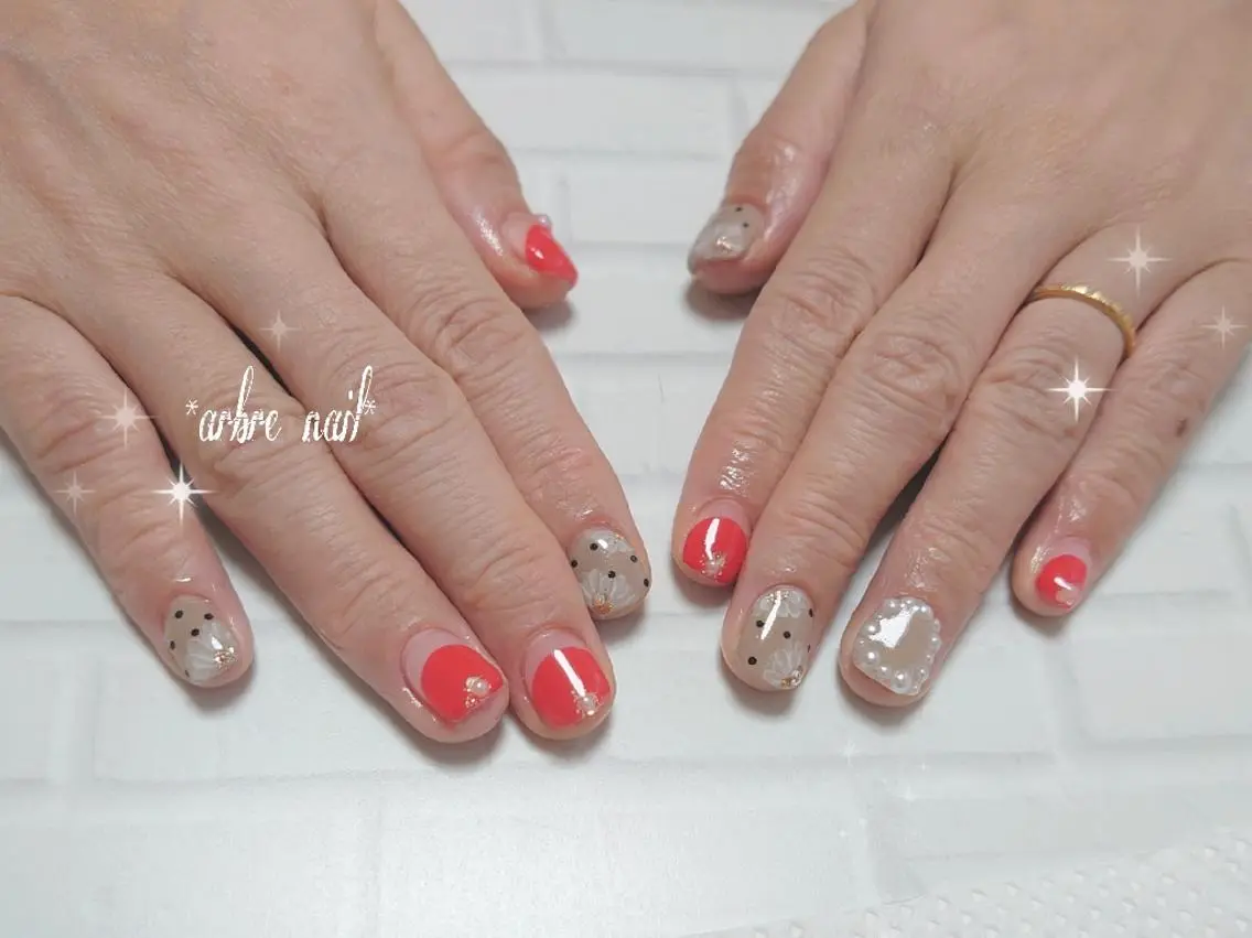 ネイル ✯.。 arbre nail 。✯.のネイルデザイン