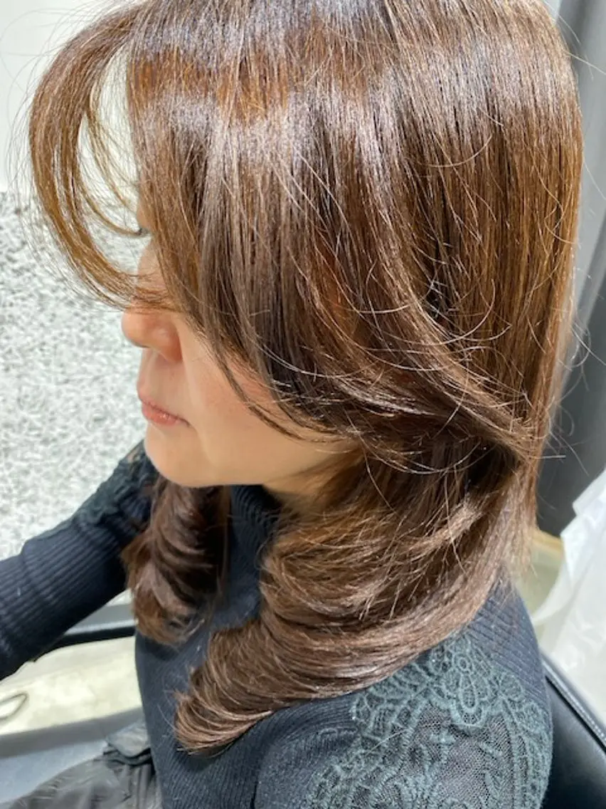 ロング トリートメント 近藤 秀明のヘアスタイル