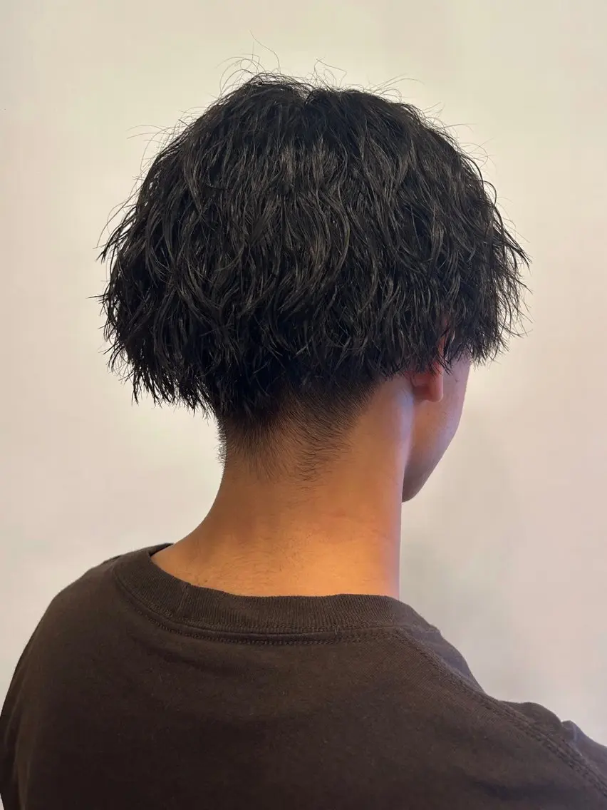 パーマ メンズ カット パーマ Ida Akaneのヘアスタイル