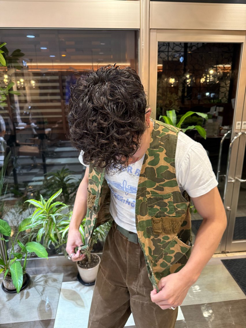 パーマ メンズ 平河 良太のヘアスタイル
