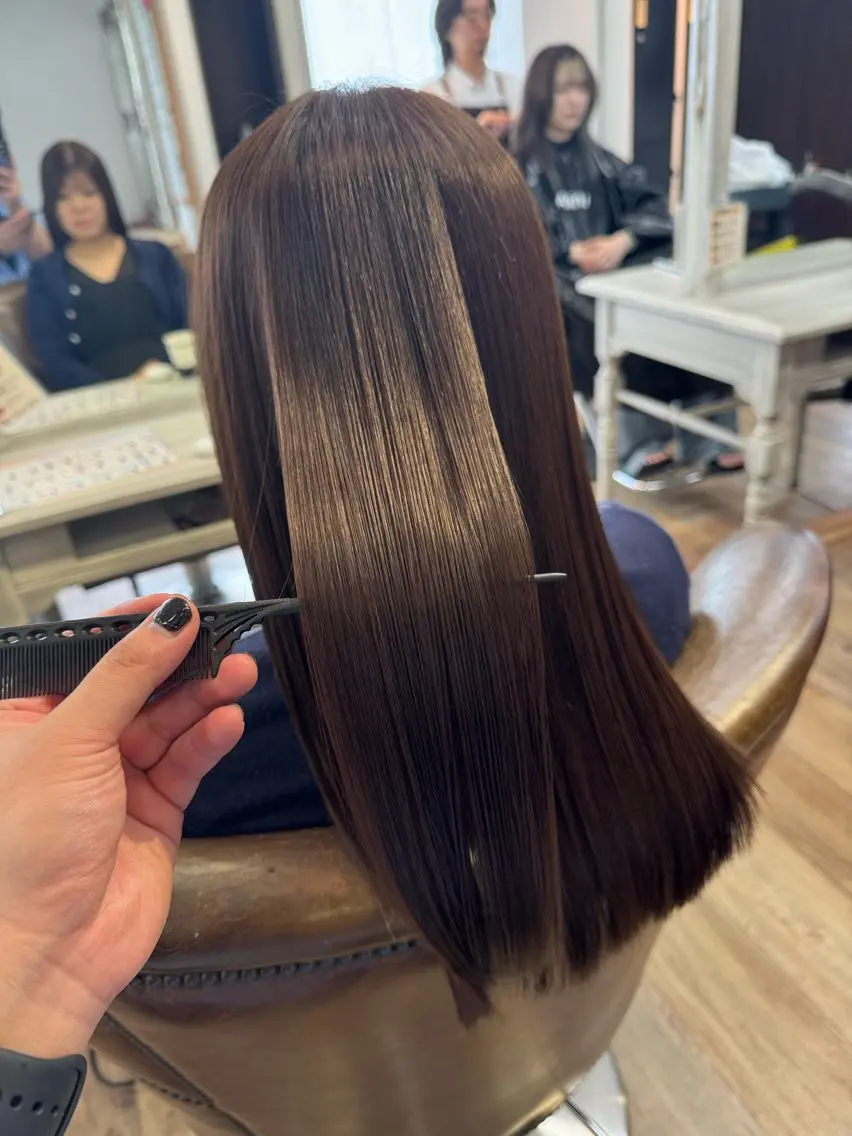 セミロング メンズ特化 ⚡️ひりゅう⚡️のヘアスタイル
